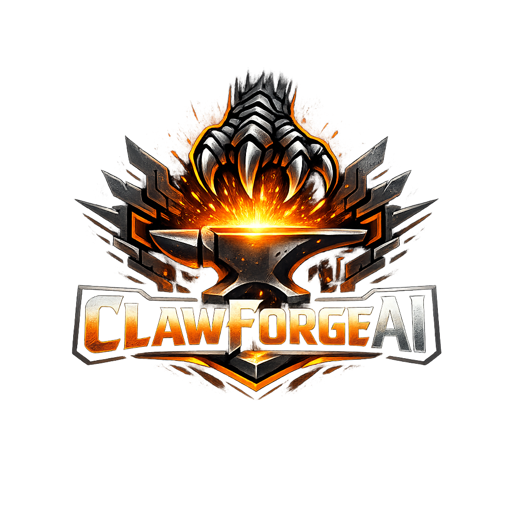 ClawForgeAI Logo